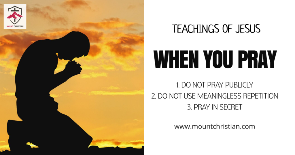 Things To Remember When You Pray - Mount Christian